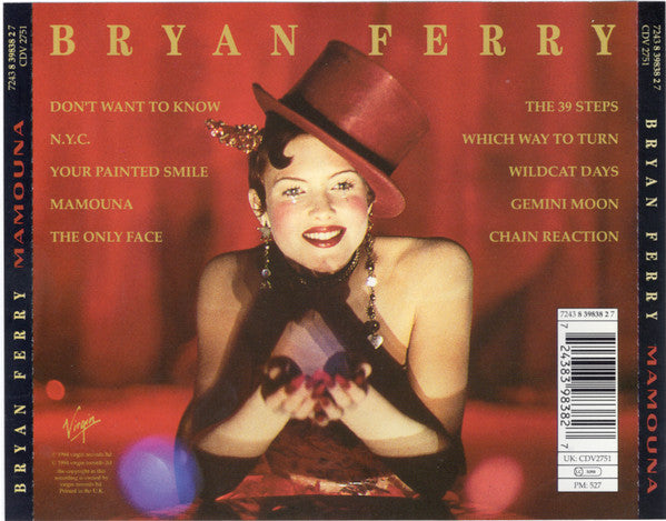 Bryan Ferry : Mamouna (CD, Album)