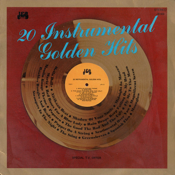 The European Show Band : 20 Instrumental Golden Hits (LP)