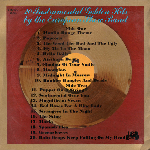 The European Show Band : 20 Instrumental Golden Hits (LP)