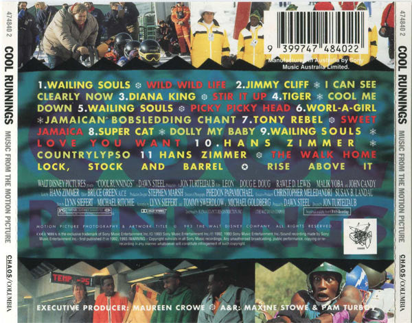 Various : Cool Runnings (Music From The Motion Picture) (CD, Comp)