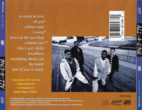 All-4-One : All-4-One (CD, Album)