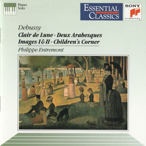 Debussy* - Philippe Entremont : Piano Music (CD, Comp, RM)
