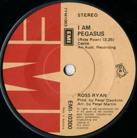 Ross Ryan : I Am Pegasus (7", Single)