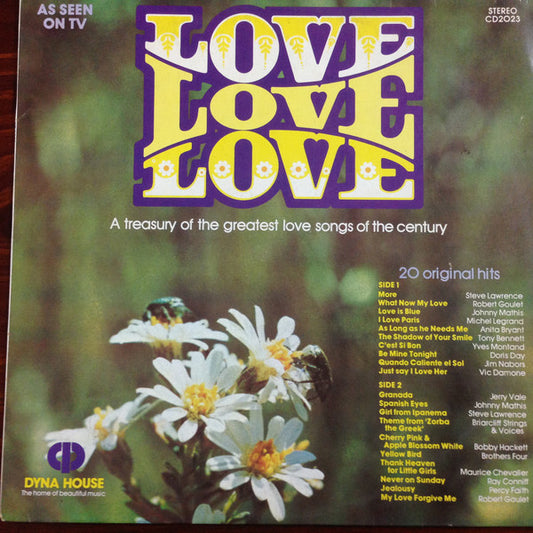 Various : Love Love Love (LP, Comp)
