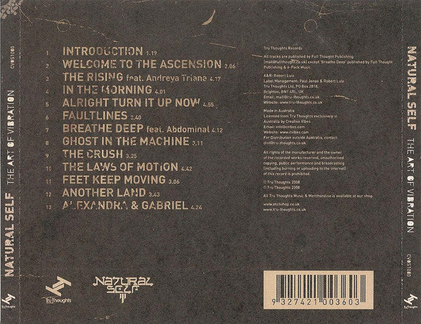 Natural-Self : The Art Of Vibration (CD, Album)