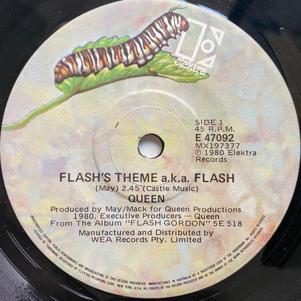 Queen : Flash's Theme a.k.a Flash (7", Single)
