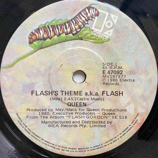 Queen : Flash's Theme a.k.a Flash (7", Single)