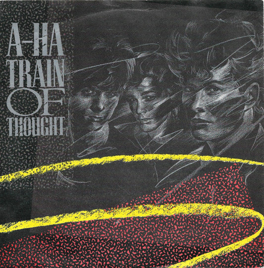 a-ha : Train Of Thought (Remix) (7", Single, Pap)