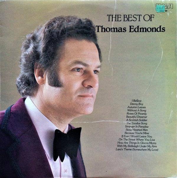 Thomas Edmonds : The Best Of Thomas Edmonds (LP, Comp)
