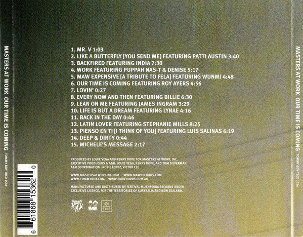 Masters At Work : Our Time Is Coming (CD, Album)