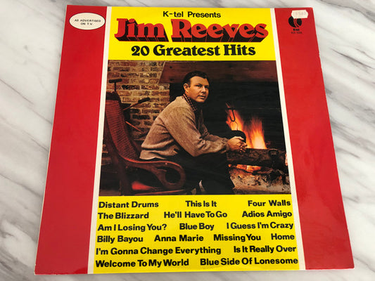 Jim Reeves : Jim Reeves 20 Greatest Hits (LP, Album, Comp)