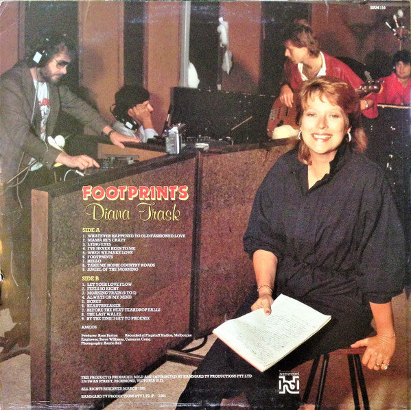 Diana Trask : Footprints (LP)