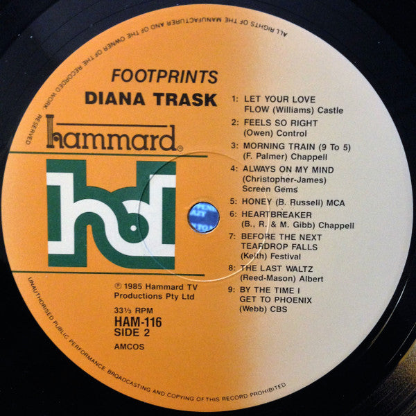 Diana Trask : Footprints (LP)