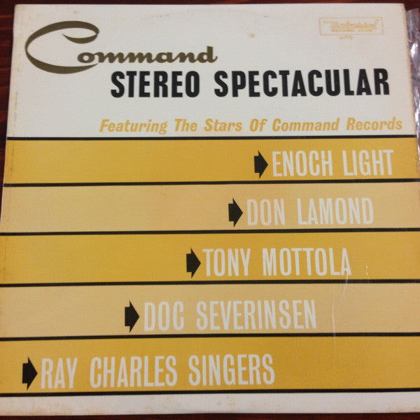 The Stars Of Command Records : Command Stereo Spectacular (LP)