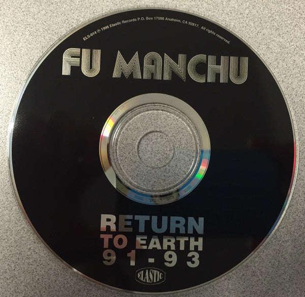 Fu Manchu : Return To Earth 91-93 (CD, Comp)