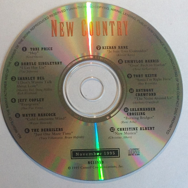 Various : New Country     November 1995 (CD, Comp)
