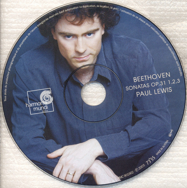 Beethoven* • Paul Lewis (7) : #1 : Sonatas Op. 31 1, 2, 3 (CD, Album)