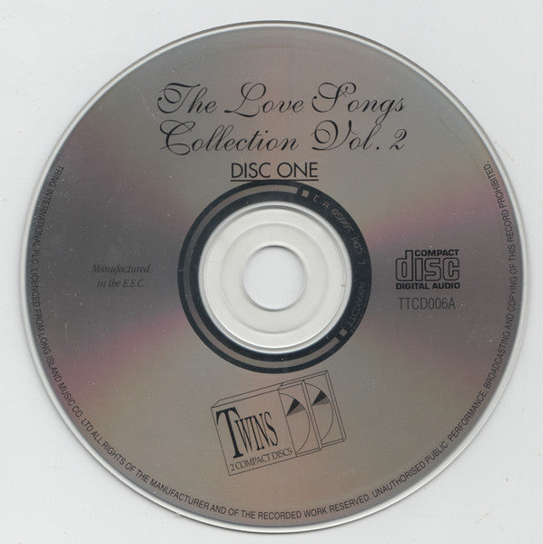 Various : The Love Songs Collection Vol. 2 (2xCD, Comp)
