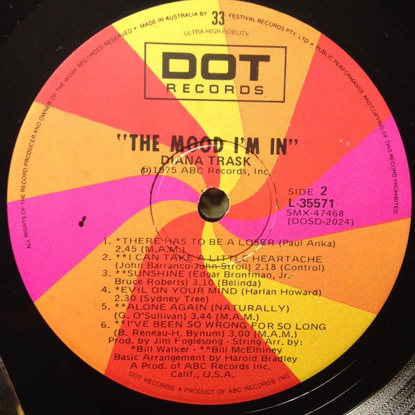 Diana Trask : The Mood I'm In (LP, Album)