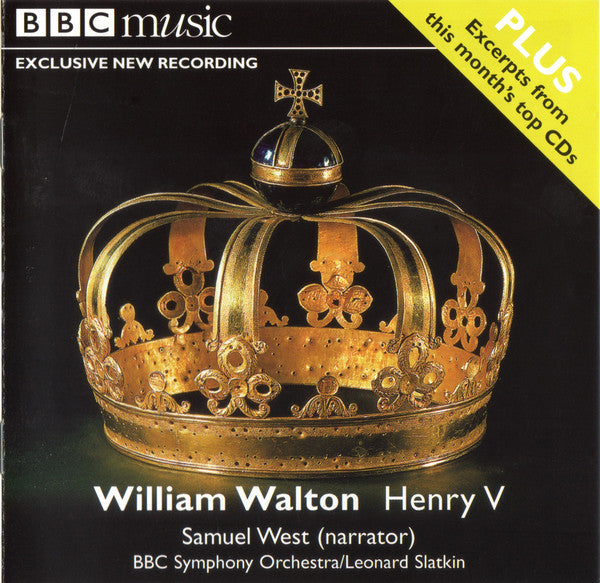 William Walton*, Samuel West, BBC Symphony Orchestra, Leonard Slatkin : Henry V (CD)