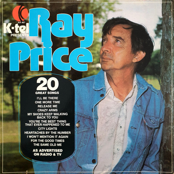 Ray Price : K-Tel Presents Ray Price 20 Great Songs (LP, Comp)
