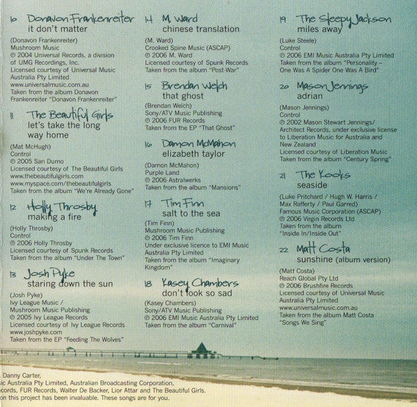 Various : Coastal Chill 07 (CD, Comp)
