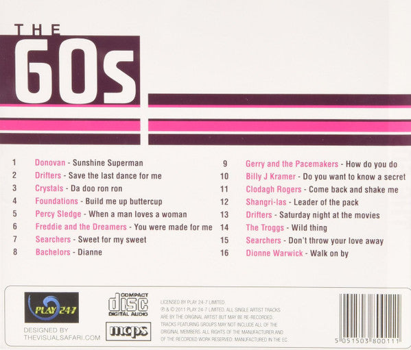 Various : The 60's (CD, Comp)