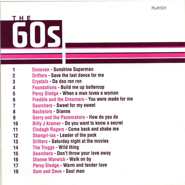 Various : The 60's (CD, Comp)