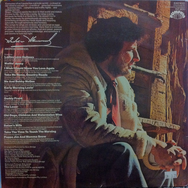 Roger Thwaites : Ladies Love Outlaws (LP, Album, Gat)