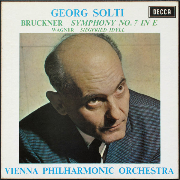 Georg Solti, Bruckner* / Wagner*, Vienna Philharmonic Orchestra* : Symphony No. 7 In E / Siegfried Idyll (2xLP + Box)