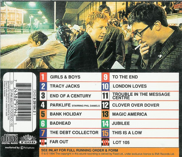 Blur : Parklife (CD, Album, EMI)