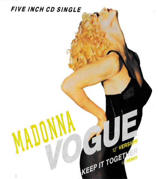 Madonna : Vogue (CD, Single, RE)