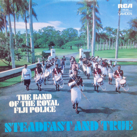 The Band Of The Royal Fiji Police* : Steadfast And True (LP, Album, Mono)