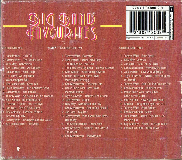 Various : Big Band Favourites (3xCD, Comp, Mono + Box)