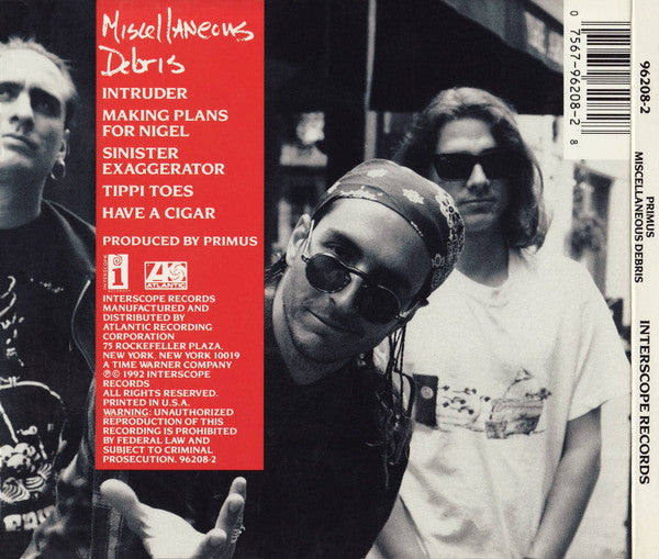 Primus : Miscellaneous Debris (CD, EP, Dig)