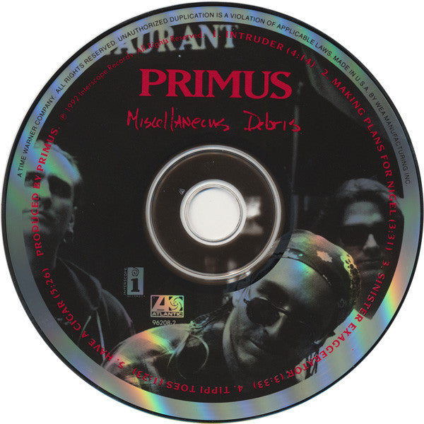 Primus : Miscellaneous Debris (CD, EP, Dig)