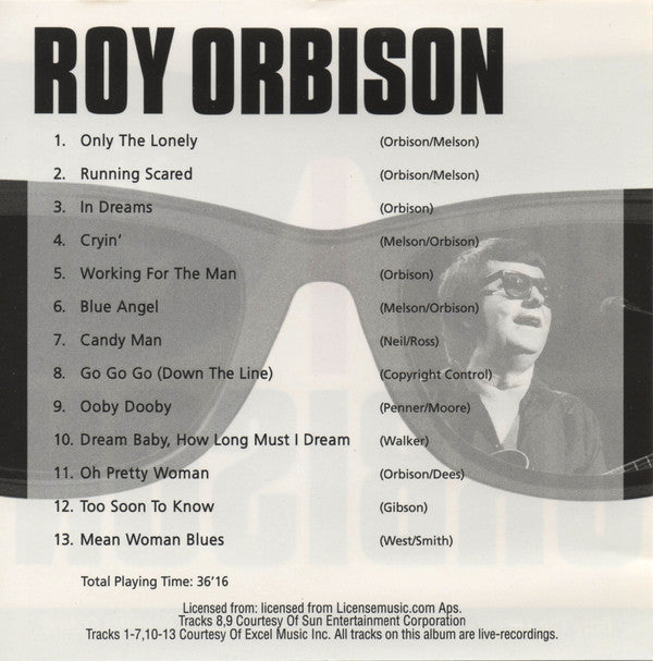 Roy Orbison : Roy Orbison (CD, Comp)
