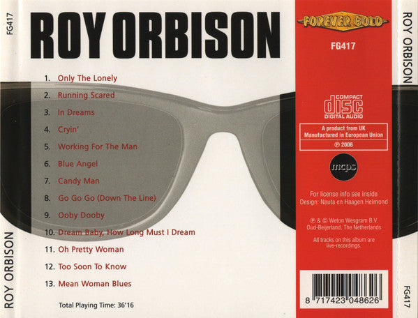 Roy Orbison : Roy Orbison (CD, Comp)