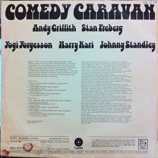 Various : Comedy Caravan (LP, Comp)