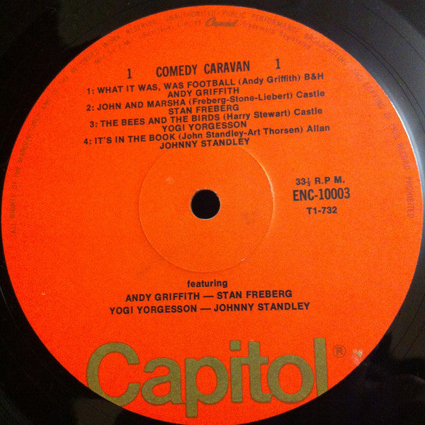 Various : Comedy Caravan (LP, Comp)