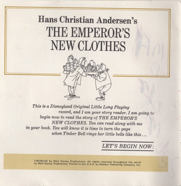 Robie Lester : The Emperor's New Clothes (7", RP, Styrene)