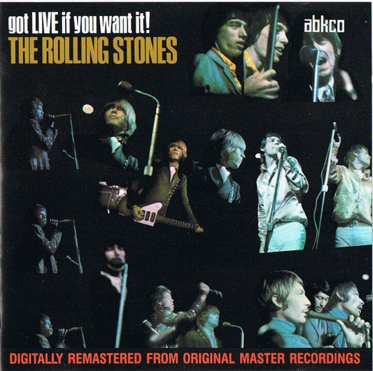 The Rolling Stones : Got Live If You Want It! (CD, Album, RE, RM, PMD)