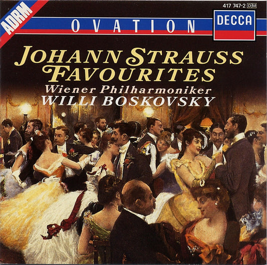 Johann Strauss Jr., Wiener Philharmoniker, Willi Boskovsky : Johann Strauss Favourites (CD, Comp, RM)