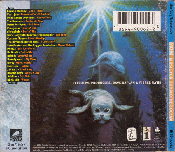 Various : MOM: Music For Our Mother Ocean (CD, Album, Comp)