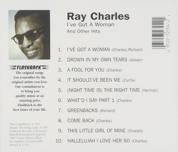Ray Charles : I've Got A Woman And Other Hits (CD, Album, Comp)