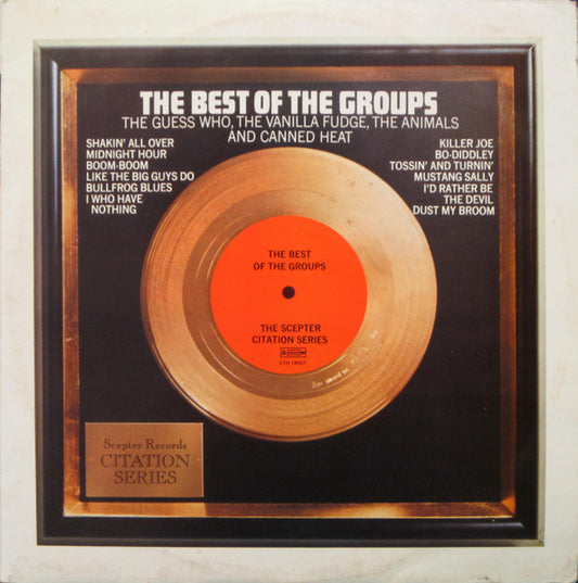 Various : The Best Of The Groups (LP, Comp)