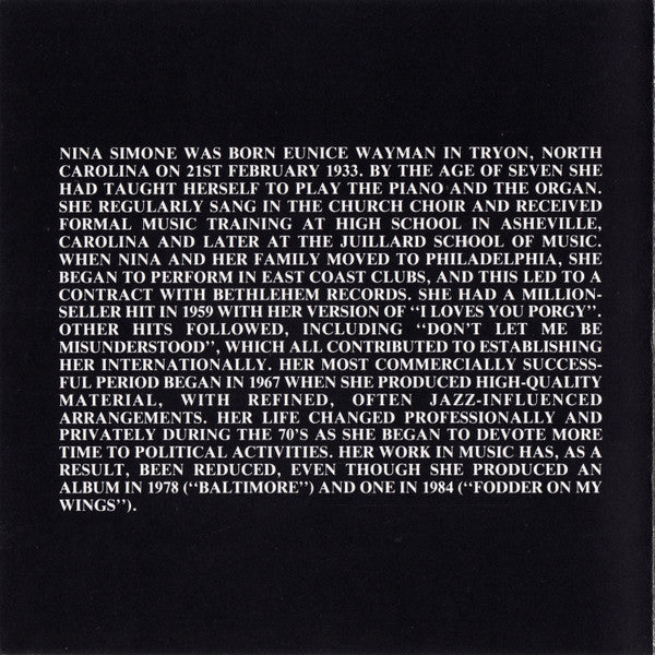 Nina Simone : The Nina Simone Collection - Her Golden Greats (CD, Comp)