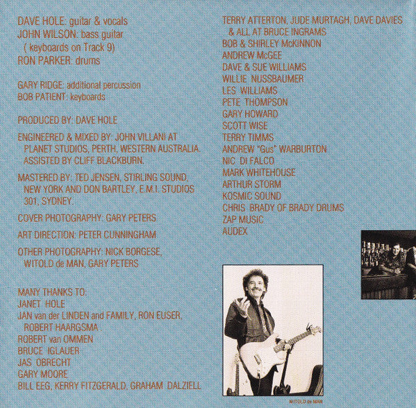 Dave Hole : The Plumber (CD, Album)