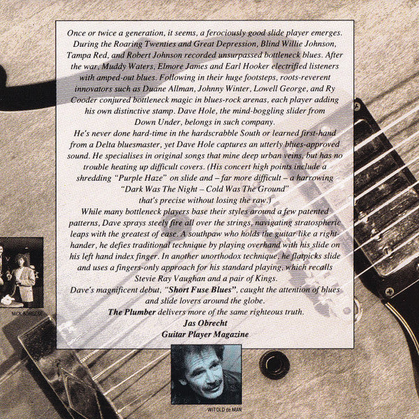 Dave Hole : The Plumber (CD, Album)