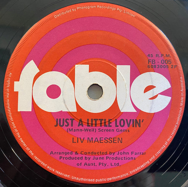 Liv Maessen : Knock Knock Who's There (7", Single)